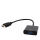 Przejściówka Gembird Konwerter sygnału HDMI do VGA na kablu z gniazdem mini Jack